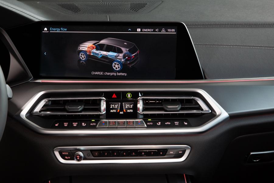 Детали интерьера BMW X5 xDrive45e iPerformance (G05) 2019 года  (WW) (фото 68 из 102)